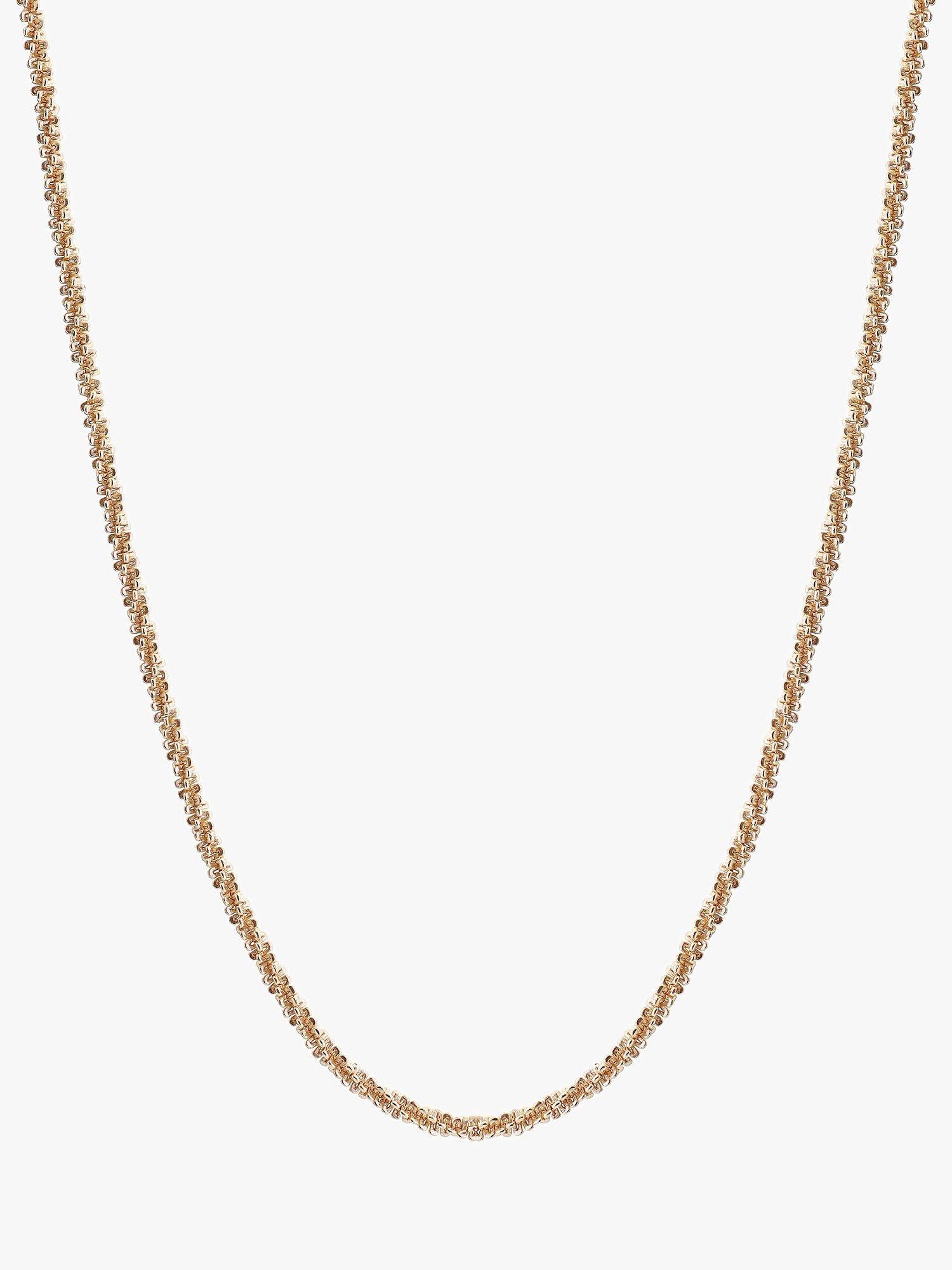 Tutti & Co True Twist Chain Necklace, Gold