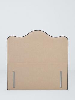 John Lewis Ravine Piped Full Depth Headboard, King Size - view 2, Mid