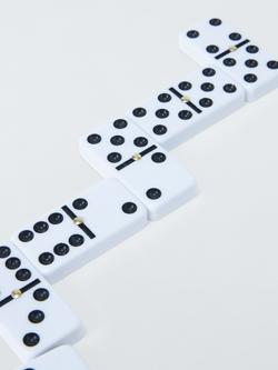 John Lewis Wood Dominoes Set - view 2, 