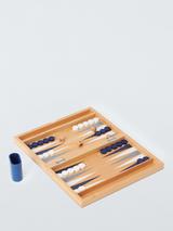John Lewis Wood Backgammon Game