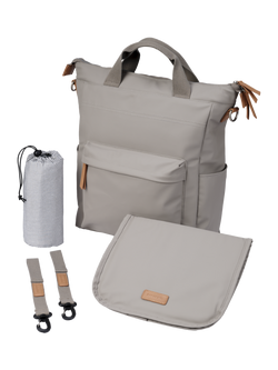 BabaBing! Daytripper Daypac Changing Bag, Grey - view 2, Grey