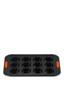 Le Creuset Carbon Steel Toughened Non-Stick Brownie Tray, 12 Cup, 