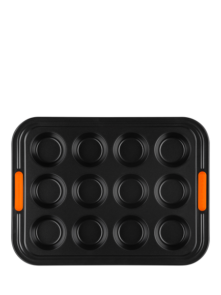 Le Creuset Carbon Steel Toughened Non-Stick Muffin Tray, 12 Cup - view 2, 