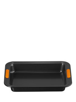 Le Creuset Carbon Steel Toughened Non-Stick Rectangular Cake Tin, Black