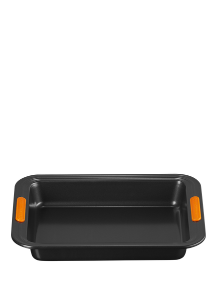 Le Creuset Carbon Steel Toughened Non-Stick Rectangular Cake Tin, Black