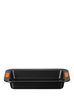 Le Creuset Carbon Steel Toughened Non-Stick Rectangular Cake Tin - view 2, Black