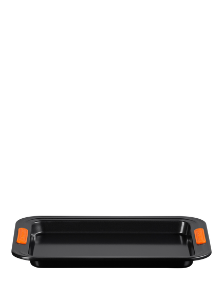 Le Creuset Carbon Steel Toughened Non-Stick Small Baking Tray, 27cm - view 2, 