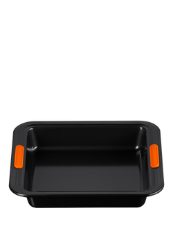 Le Creuset Carbon Steel Toughened Non-Stick Square Cake Tin, 23cm, 