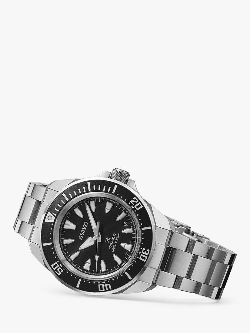 Product image 2 of 6, which shows Seiko Men's Prospex 4R Shog-urai Diver Bracelet Strap Watch, Black SRPL13K1