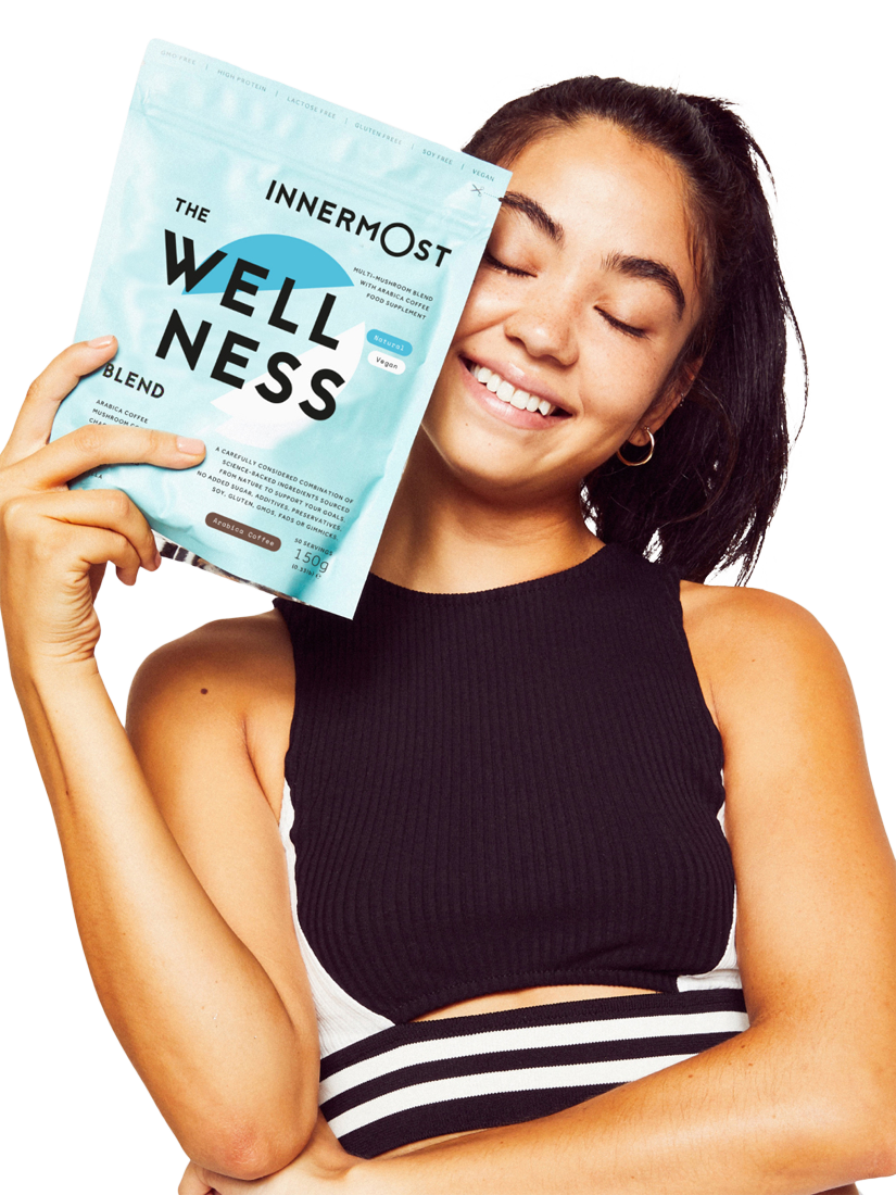 Product image 6 of 8, which shows Innermost The Wellness Blend Mushroom Coffee Food Supplement, 150g
