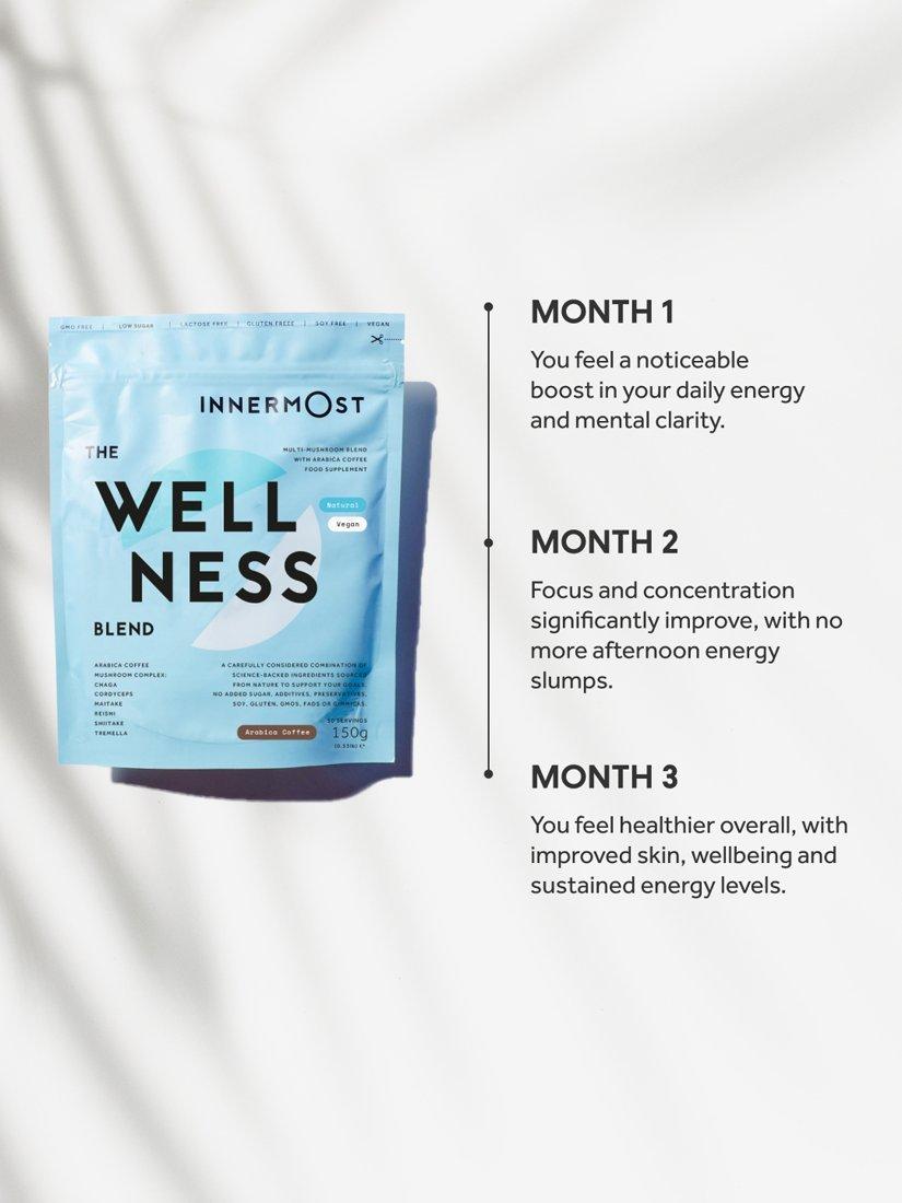Product image 7 of 8, which shows Innermost The Wellness Blend Mushroom Coffee Food Supplement, 150g