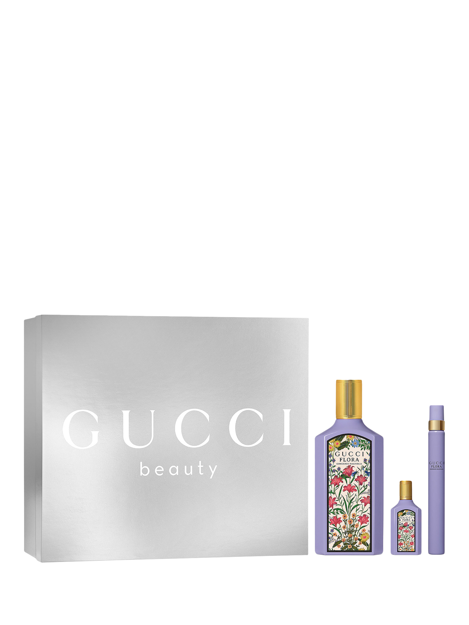 Gucci Flora Gorgeous Magnolia Eau de Parfum 100ml Fragrance Gift Set