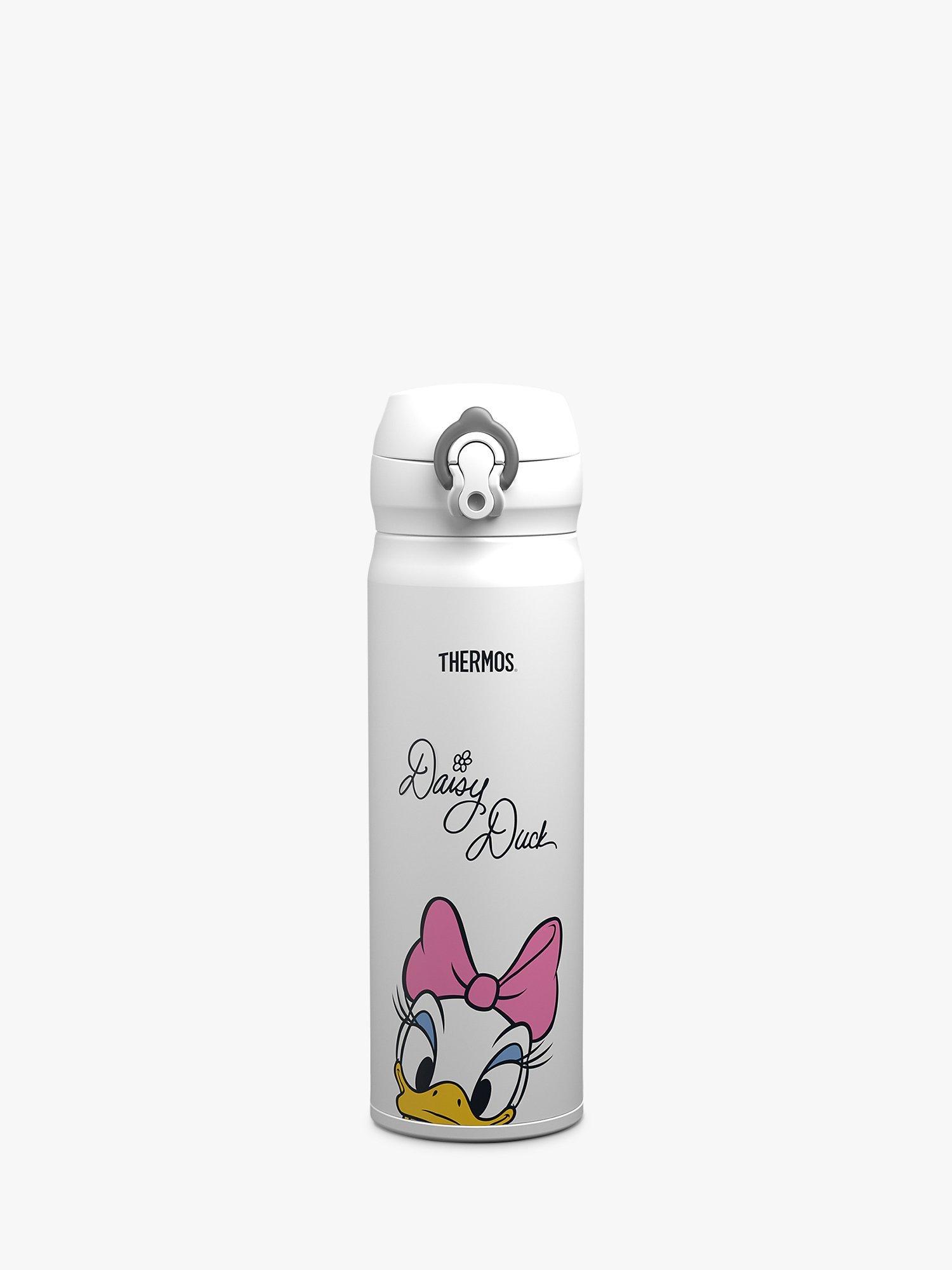 Thermos Disney Daisy Duck Signature Stainless Steel Direct Drink Flask, 470ml, White