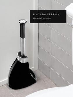 Simplehuman Magnetic Toilet Brush - view 2, Black