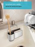 simplehuman Sink Caddy, Brushed Stainless Steel
