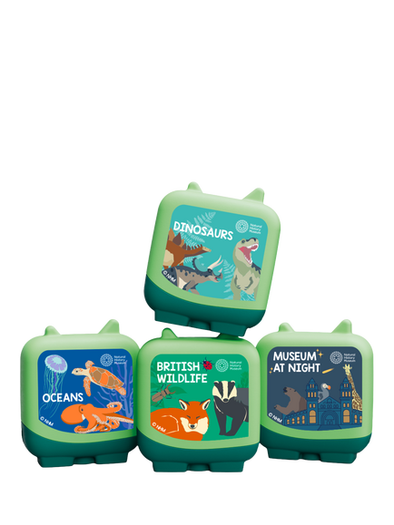 tonies Clever Pocket Tonies Natural History Museum Discovery Crew, Set of 4, Multi
