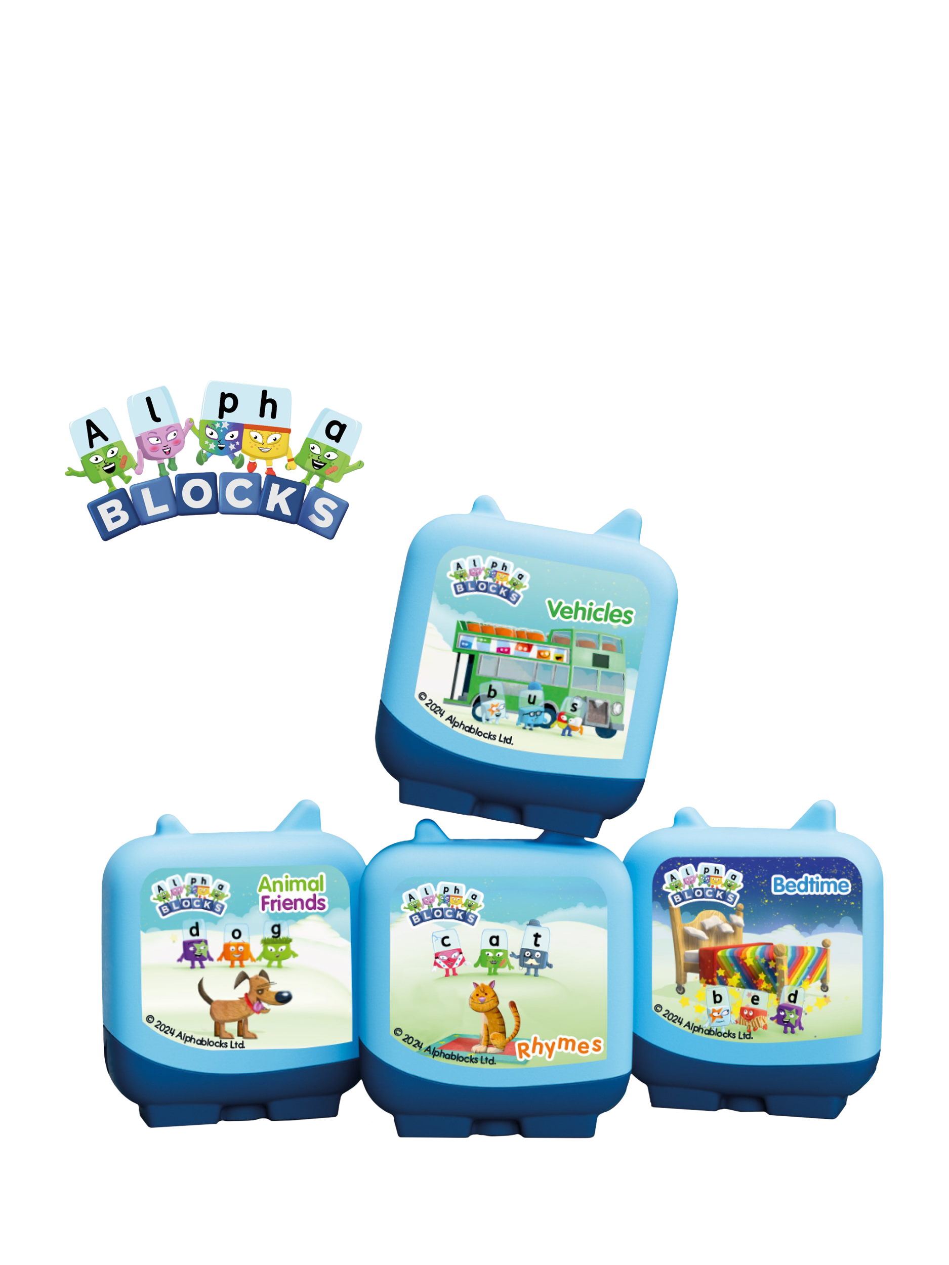 tonies Alphablocks Pocket Tonies, Set of 4