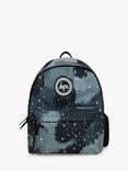 Hype Kids' Raindrop Camouflage Backpack, Black