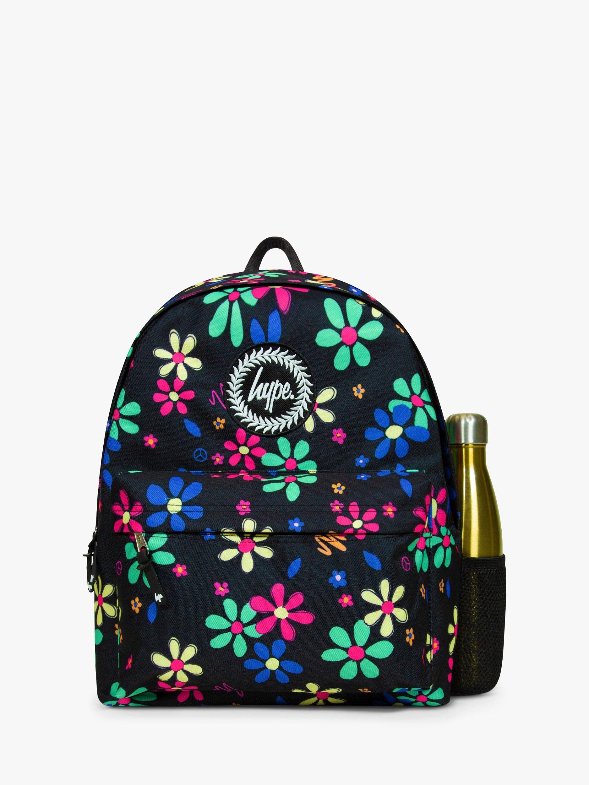 Hype Kids Floral Print Backpack Multi