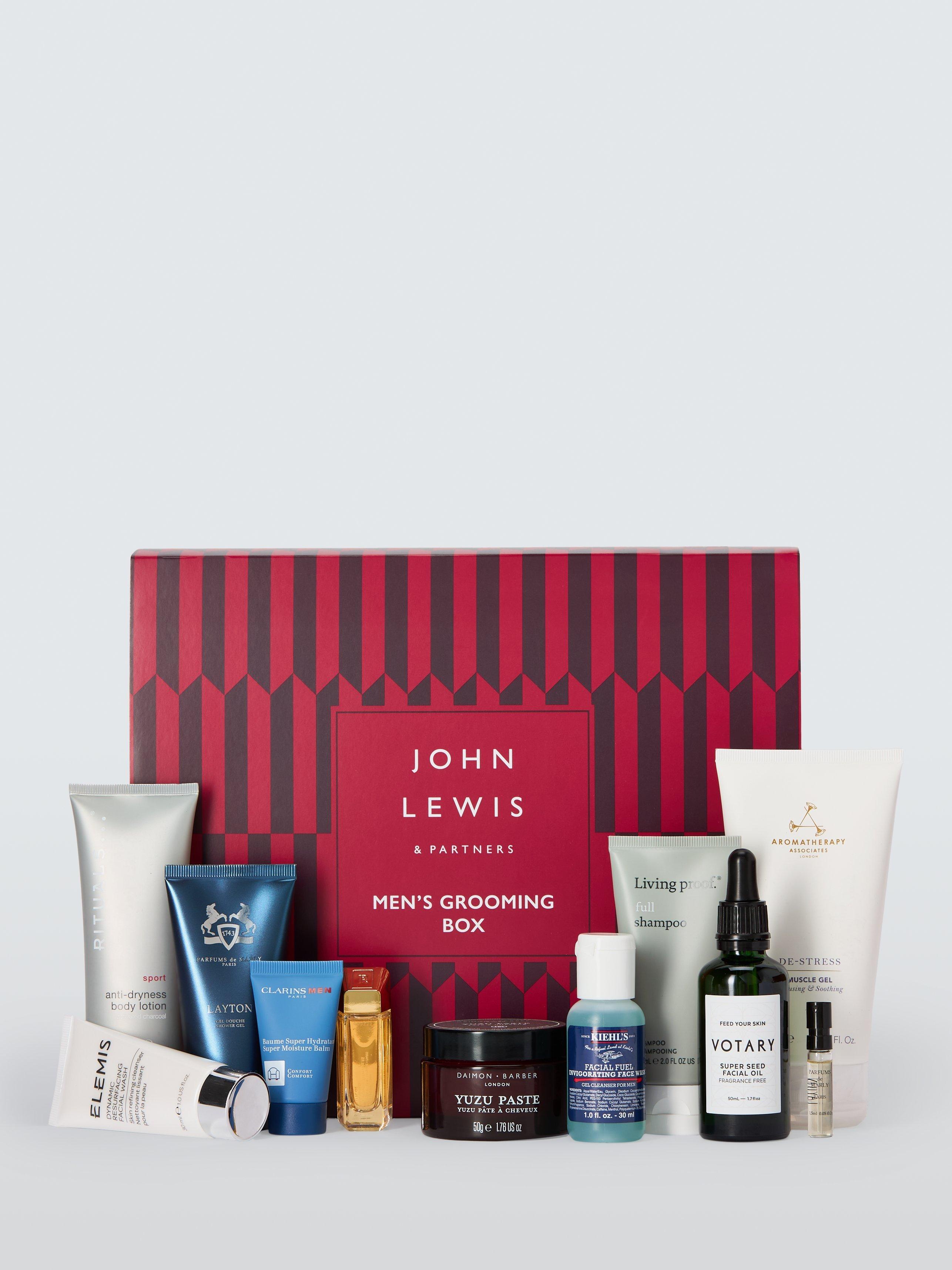 Product image 1 of 5, which shows John Lewis Men's Grooming Box
