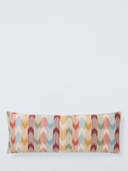 John Lewis Anika Ikat Cushion, Multi, Multi