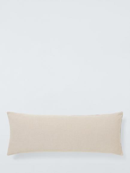 John Lewis Anika Ikat Cushion, Multi - view 2, Multi