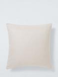 John Lewis Boucle Square Cushion, Plaster