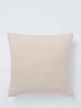 John Lewis Boucle Square Cushion, Sage