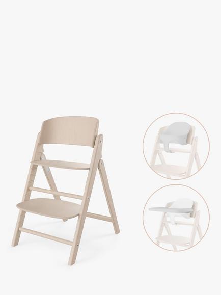 Cybex Click & Fold 3-in-1 Highchair Set, Natural, Natural