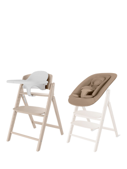 Cybex Click & Fold 4-in-1 Highchair Set, Natural, Natural