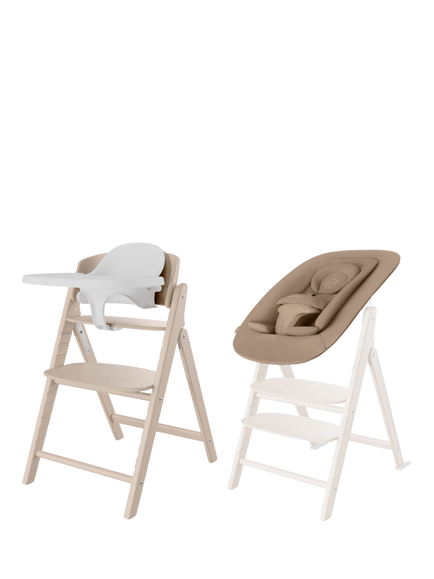 Cybex Click & Fold 4-in-1 Highchair Set, Natural, Natural
