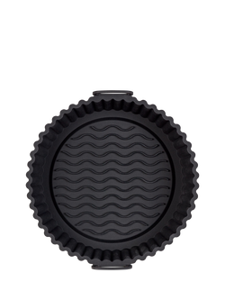 Tala Round Silicone Reusable Air Fryer Liner, 21cm - view 2, Black