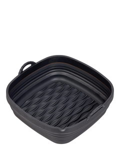 Tala Square Silicone Collapsible Reusable Air Fryer Liner, 22cm