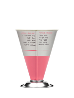 Tala Vintage Style Cook's Dry Measure, Pastel Pink - view 2, Pastel