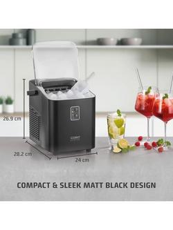 CASO Design Countertop Ice Cube Maker, Grey - view 2, Grey