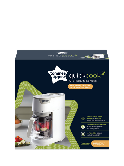 Tommee Tippee Quick Cook 6-in-1 Baby Food Maker - view 2, Multi