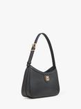 DKNY Carol Demi Leather Shoulder Bag, Black