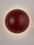 John Lewis Mushroom Rechargeable Dimmable Wall Light, Red