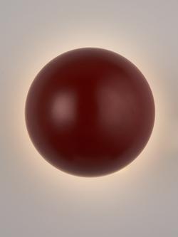 John Lewis Mushroom Rechargeable Dimmable Wall Light - view 2, Red