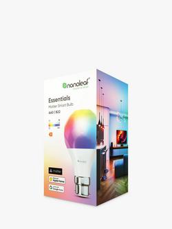 Nanoleaf Essentials Matter B22 LED Smart Colour Change Light Bulb - view 2, White