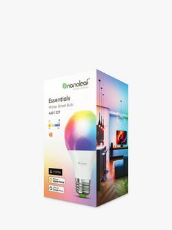 Nanoleaf Essentials Matter E27 LED Smart Colour Change Light Bulb - view 2, White