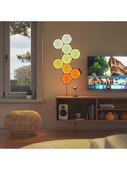 Nanoleaf Shapes Ultra Black Hexagons Starter Kit, 9 LED Panels - view 2, 