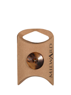 Milward 2 Hole Tortoiseshell Look Buttons, 20mm, Brown, Brown