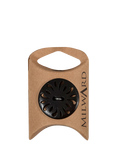 Milward 2 Hole Engraved Buttons, 30mm, Brown, Pack of 3