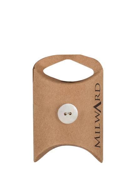Milward 2 Hole Mother of Pearl Buttons, 12mm, Pack of 10, Mother Of Pearl