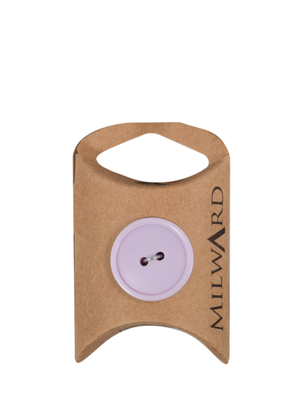 Milward 2 Hole Rim Buttons, 23mm, Pack of 4, Purple