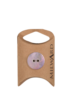 Milward 2 Hole Mother of Pearl Buttons, 20mm, Pack of 6, Mother Of Pearl