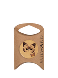 Milward 2 Hole Wood Butterfly Buttons, 25mm, Brown, Pack of 5