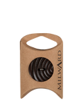 Milward 2 Hole Grooved Buttons, 25mm, Brown, Pack of 4