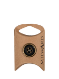 Milward 4 Hole Metal Rim Buttons, 20mm, Gold, Pack of 4